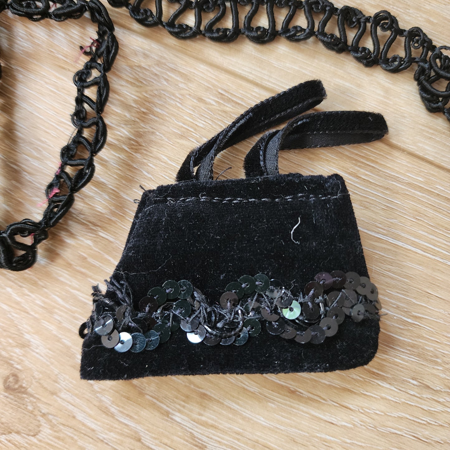 Black Trims, sample purse, LOT